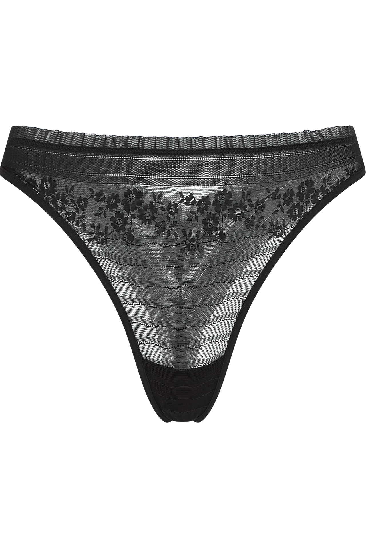 Rebel in lace butterfly thong black rebel