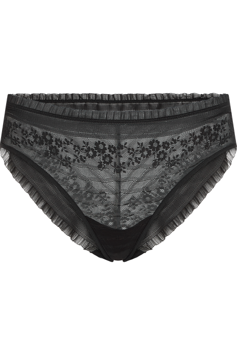 Rebel in lace 8 cm brazilian briefs black rebel