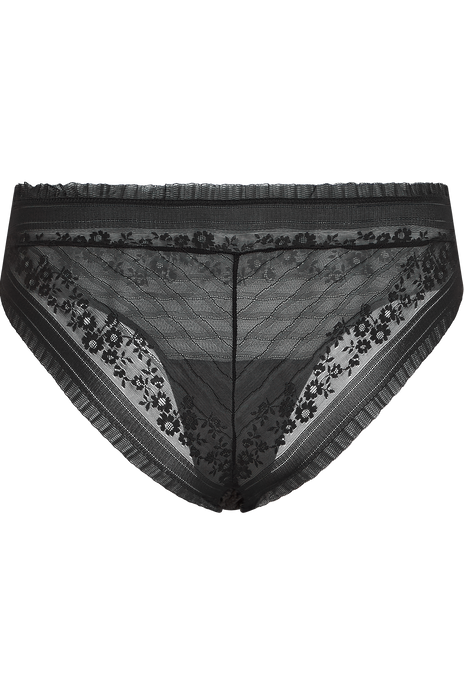 Rebel in lace 8 cm brazilian briefs black rebel
