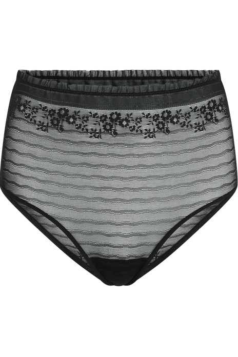 Rebel in lace high waist briefs black rebel