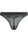 Rebel in lace 4 cm thong black rebel