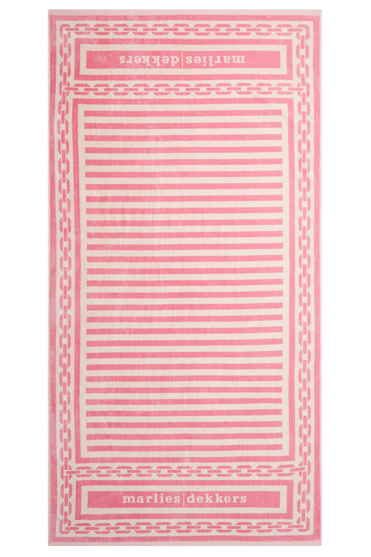 Holi vintage  towel ivory pink