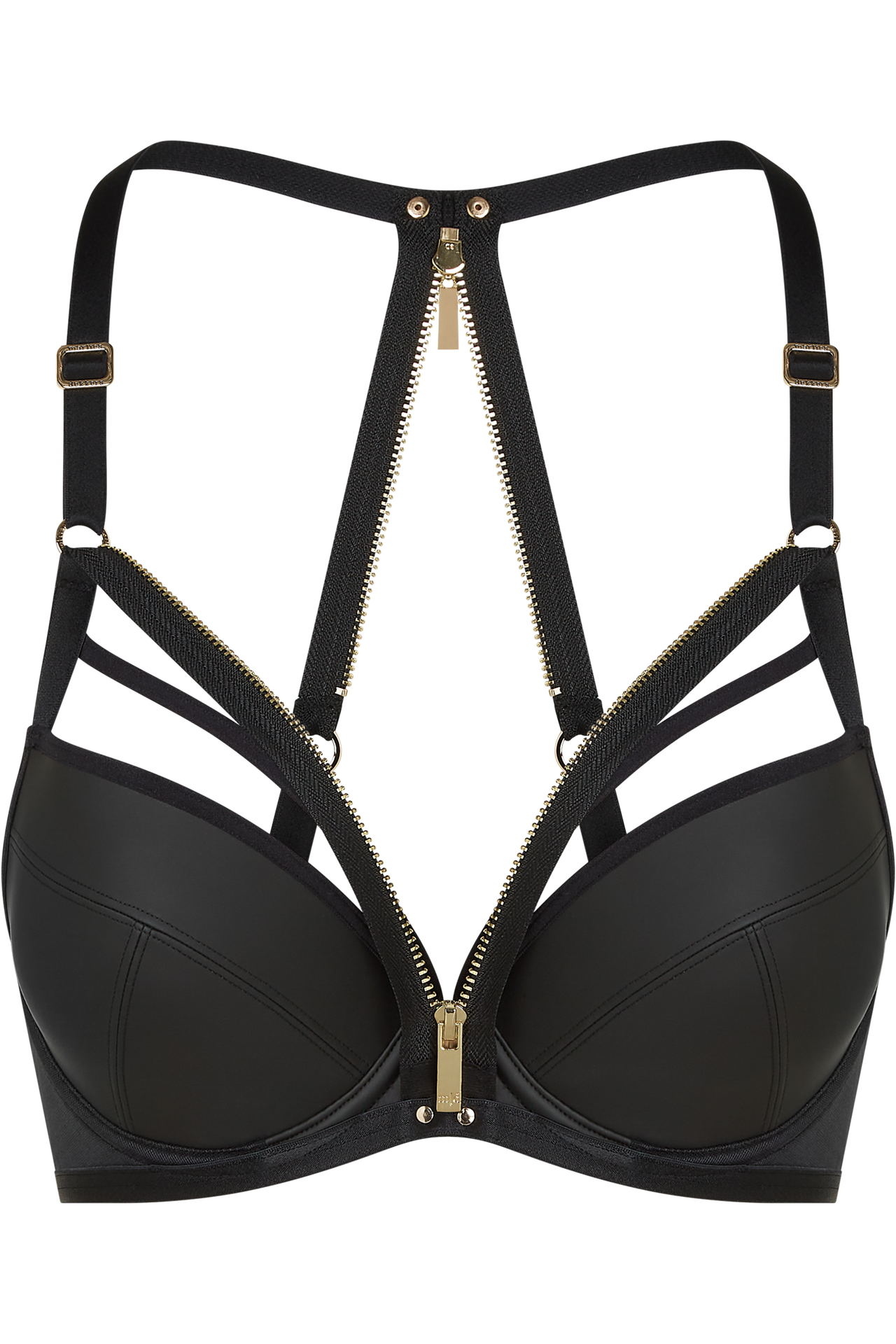 Intelligentia push up bra black