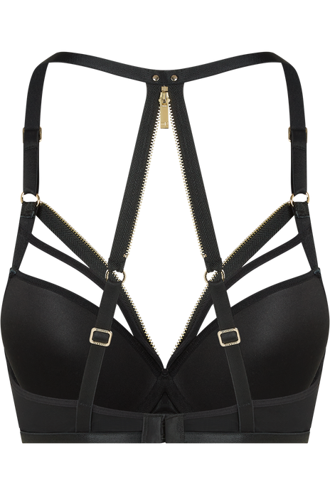 Intelligentia push up bra black