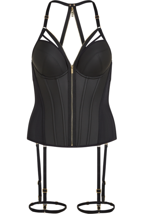 Intelligentia push up corset black