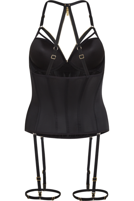 Intelligentia push up corset black