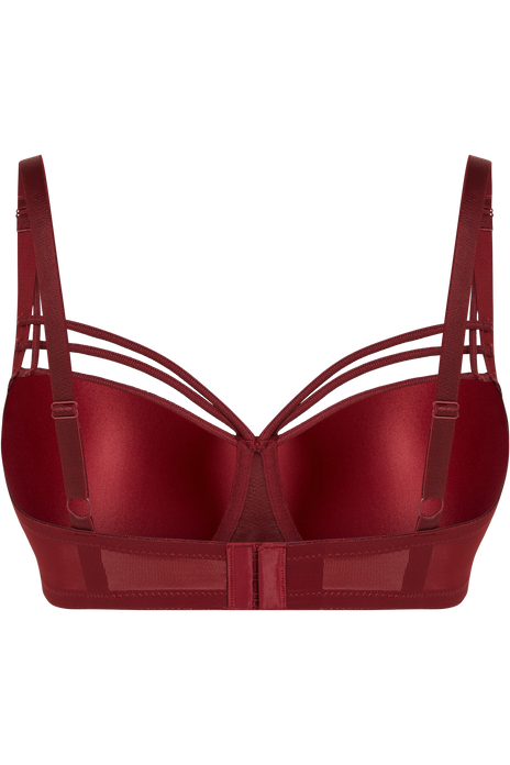 Dame de paris balcony bra midnight merlot