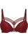 Dame de paris push up bra midnight merlot