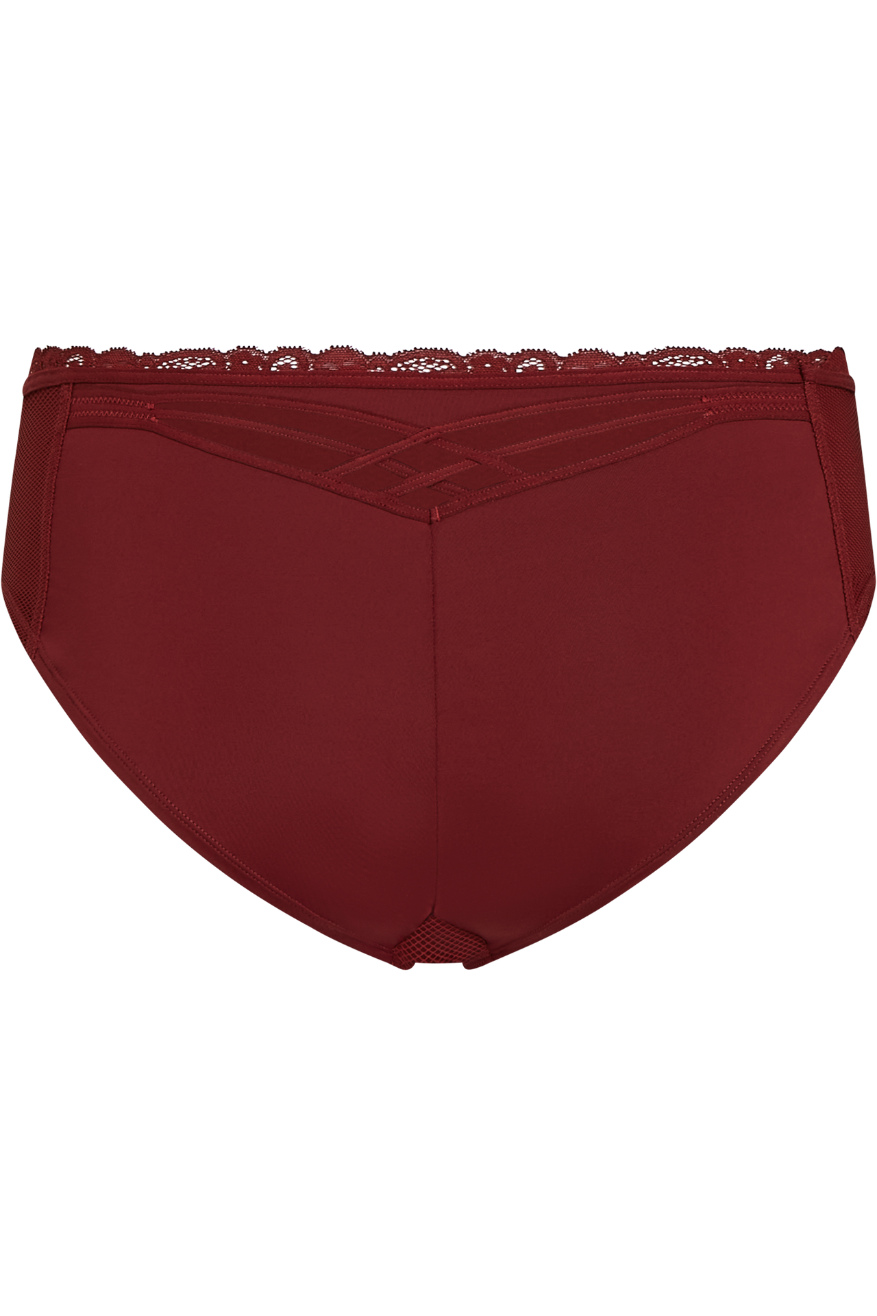 Dame de paris 8 cm brazilian briefs midnight merlot