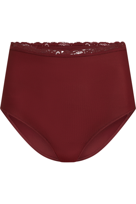 Dame de paris high waist briefs midnight merlot