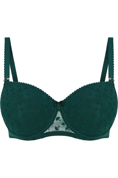 Incognita balcony bra shadow green