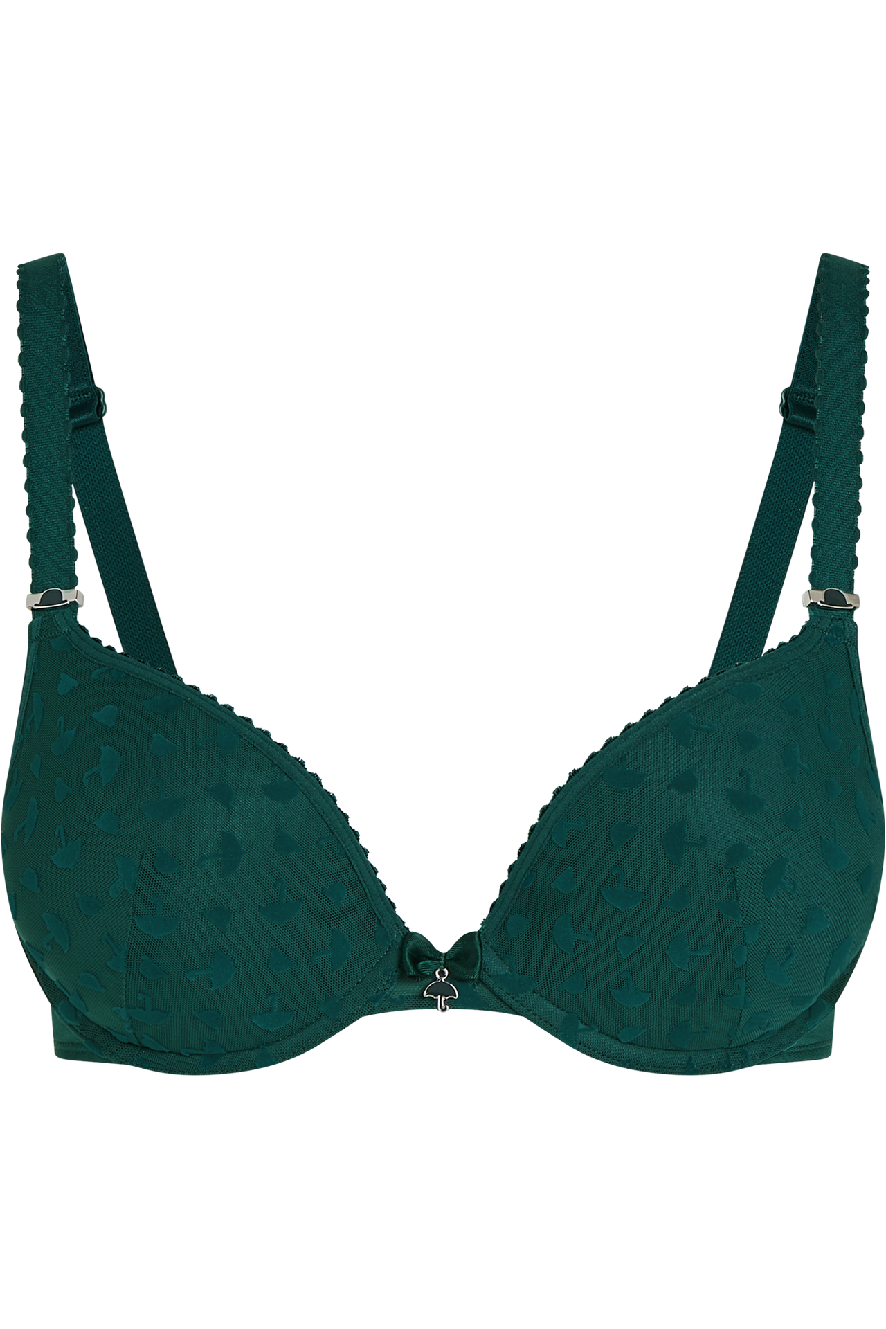 Incognita push up bra shadow green