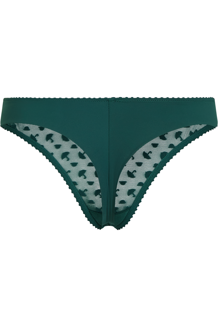 Incognita butterfly thong shadow green