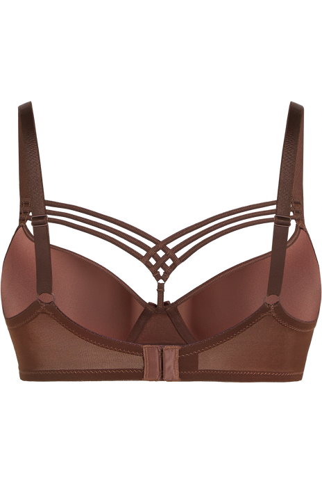 Dame de paris plunge bra mocha mirage