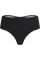 Leading strings 7 cm thong black