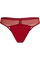 Peekaboo 4 cm thong red secret