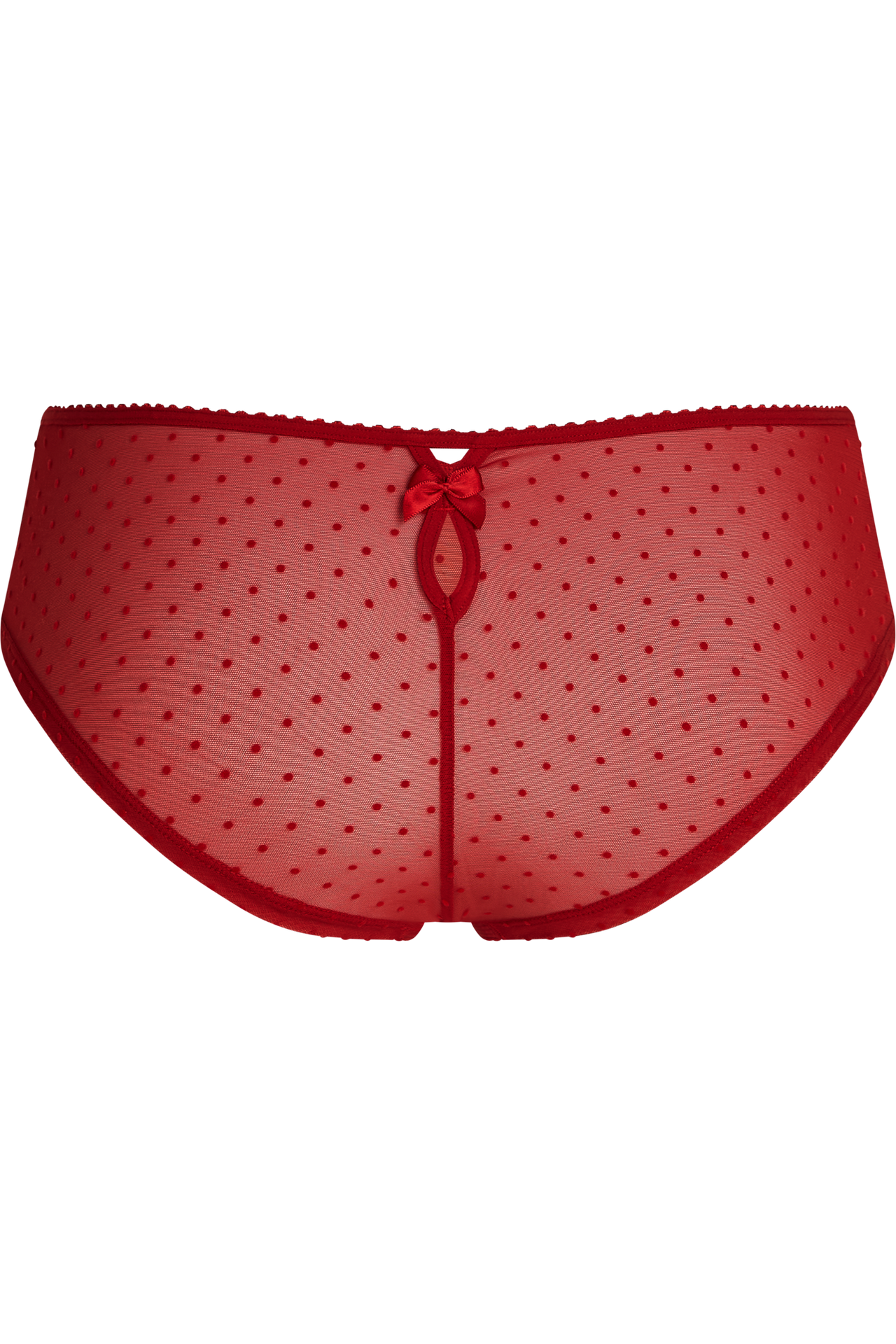 Peekaboo 8 cm brazilian briefs red secret