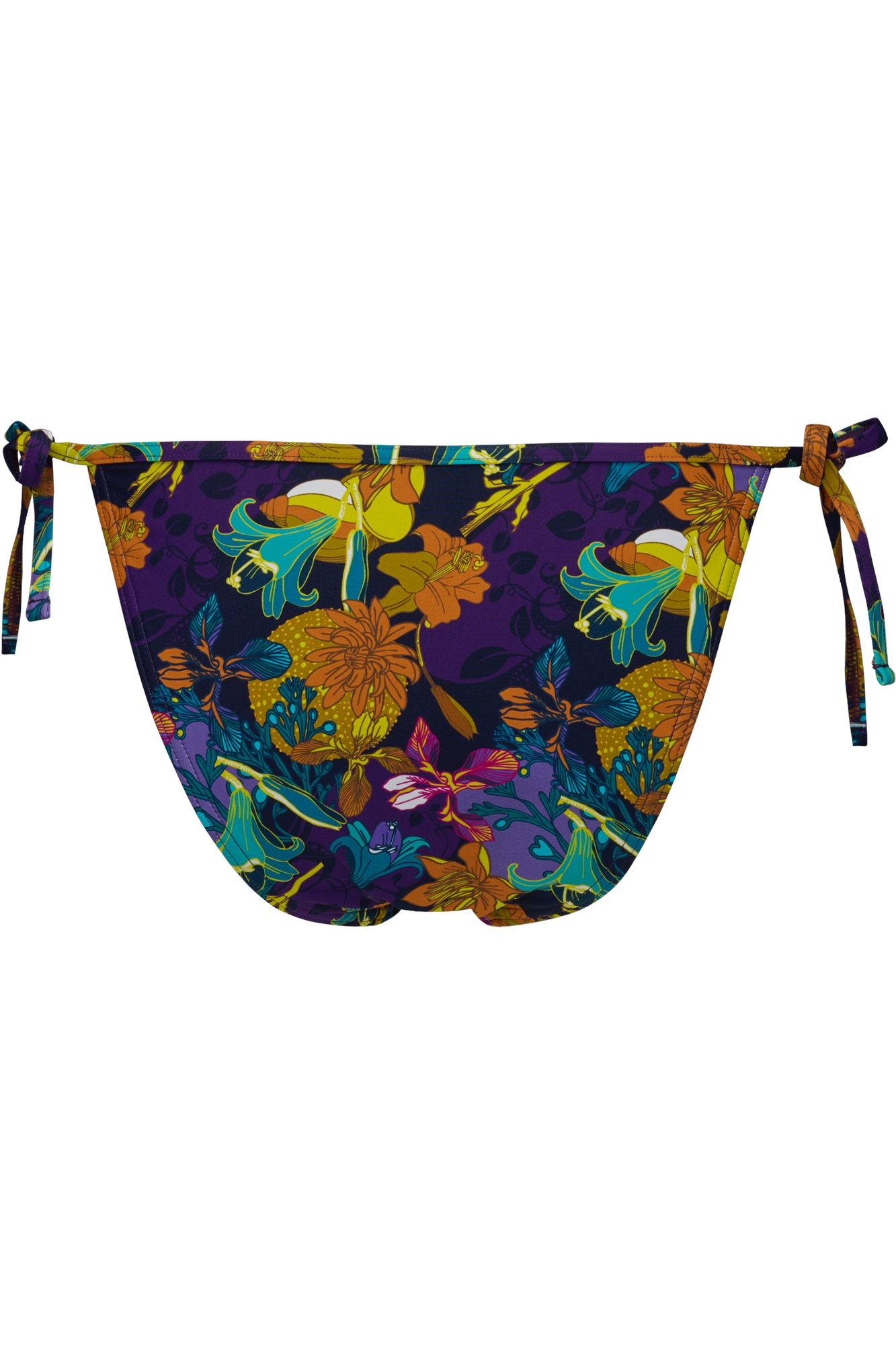 Marlies Dekkers acapulco tie and bow bikini tanga petunia purple