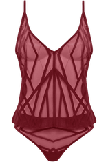 the illusionist unpadded unwired body top