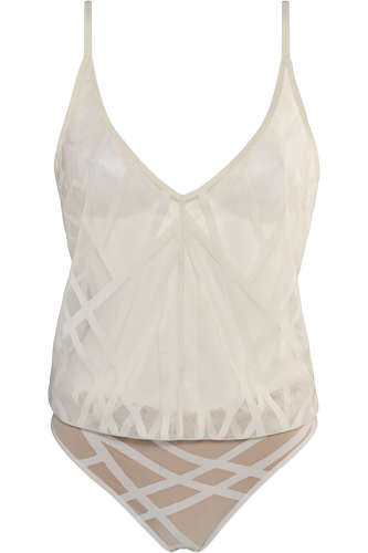 the illusionist unpadded unwired body top