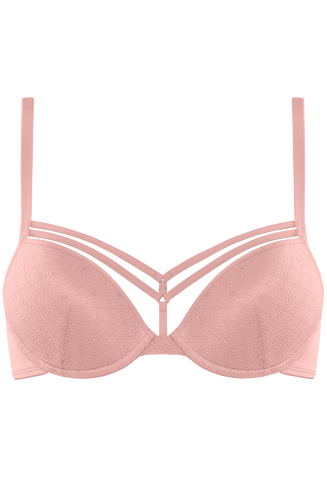 Seduction Push Up Bh | Wired Padded Mellow Rose - 70d