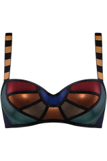 the rainbow scarab balcony bra