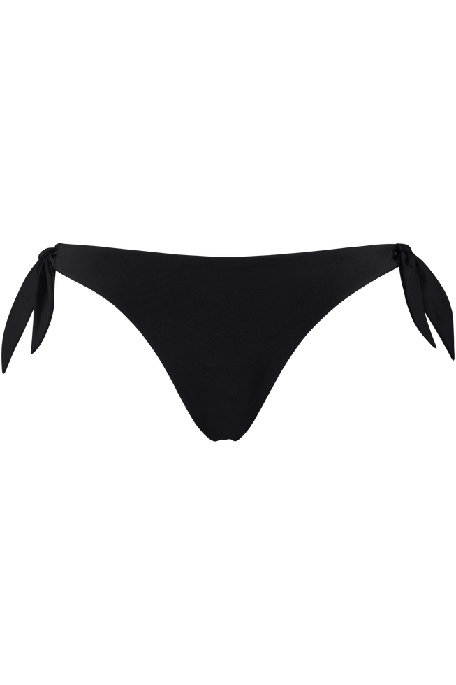black sea tie and bow bikini briefs