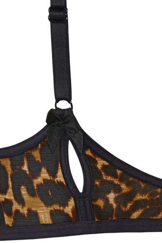 Peekaboo leopard print lingerie | Marlies Dekkers