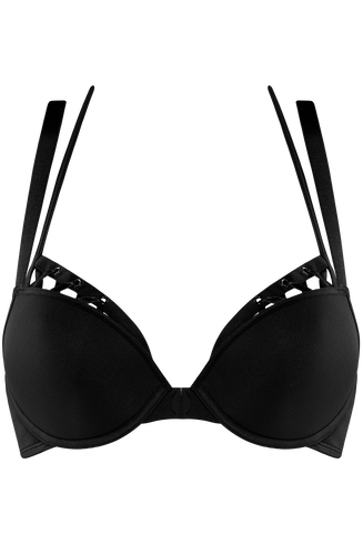 angel of harlem push-up soutien-gorge | wired padded black - 85D
