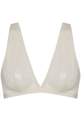 the illusionist unpadded unwired bralette