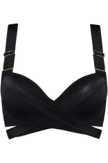 cache coeur push up bikini top