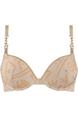 golden karo push up bra