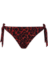 panthera tie and bow bikini briefs