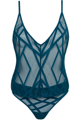 the illusionist unpadded unwired body top