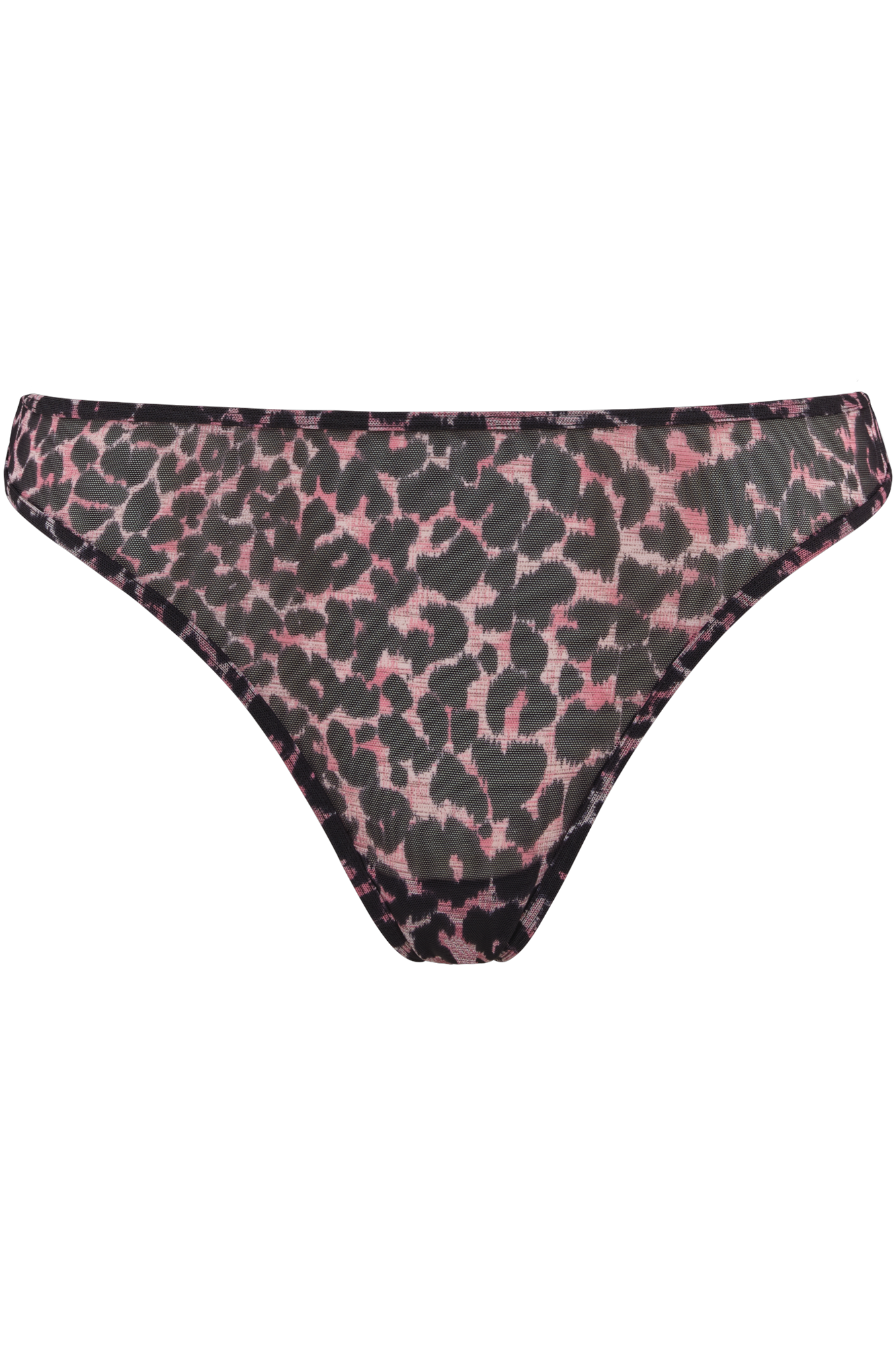 Night Fever thong in black pink leopard | Marlies Dekkers designer lingerie