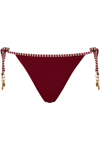 capitana tanga bikini broekje | red and ivory