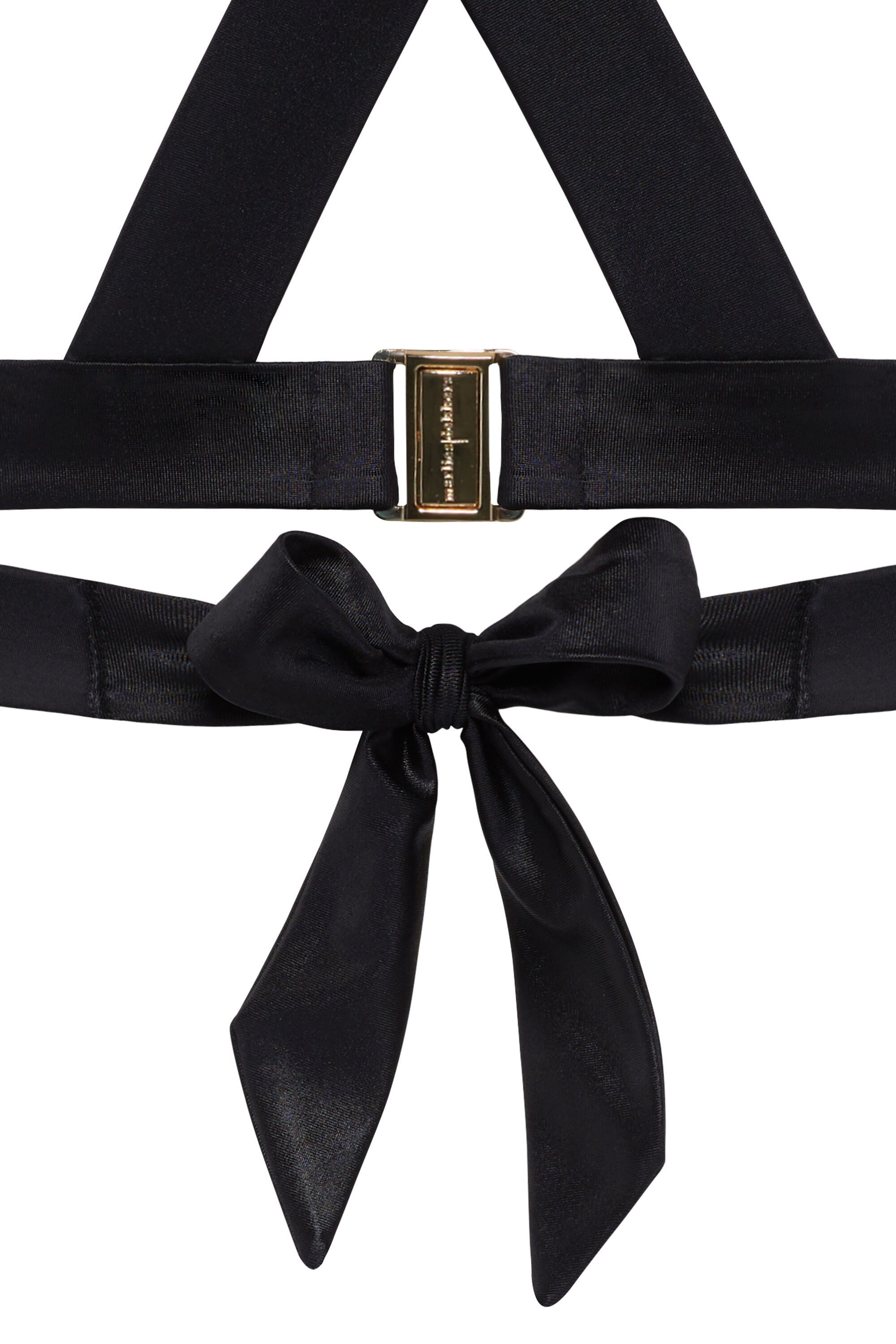 cache coeurbralette bikini top black
