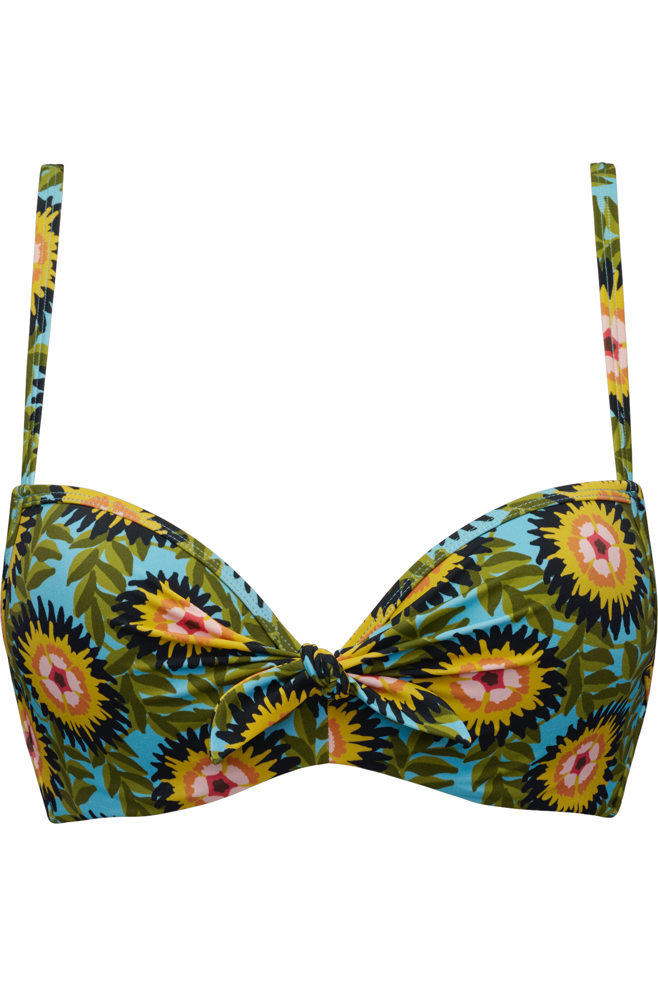 Marlies Dekkers bellini push up bikini top wired padded flower print