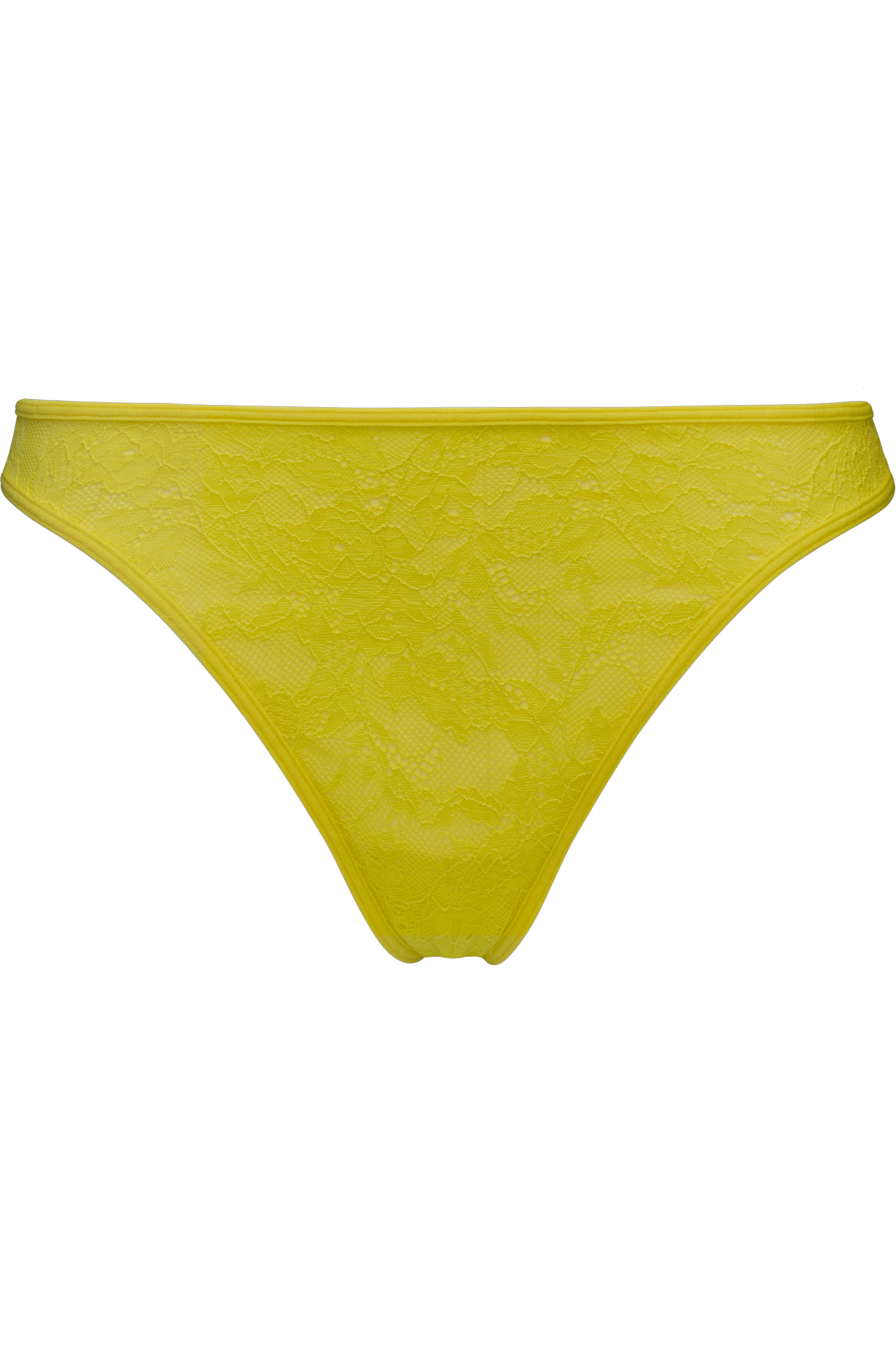 Marlies Dekkers space odyssey 4 cm string citrus yellow lace