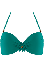 la flor push up bikini top