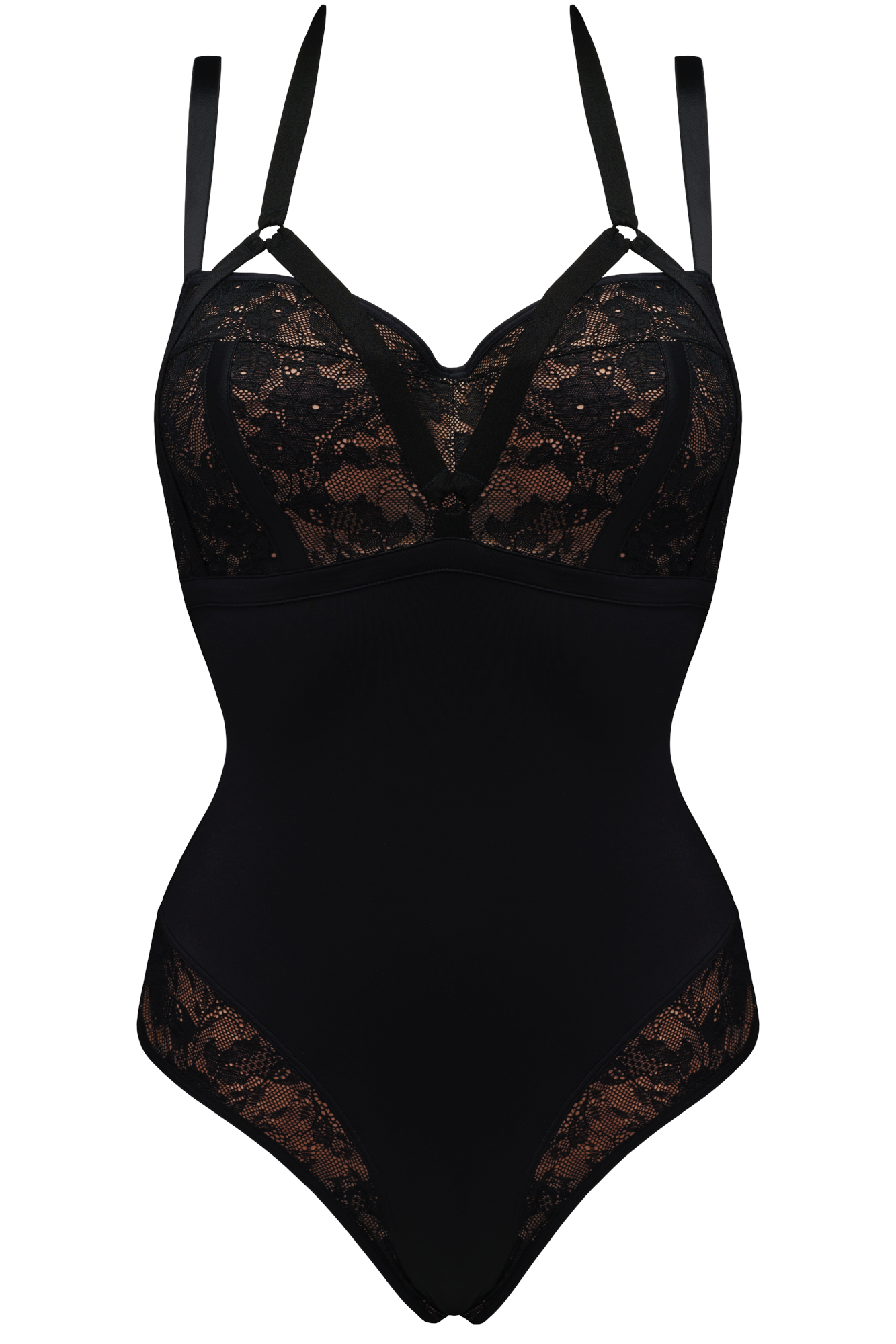 Marlies Dekkers taboo balconette body wired padded black and sand