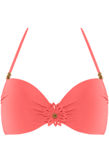 la flor haut de bikini push-up