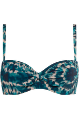 lotus plunge balcony bikini top