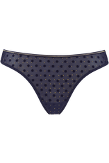 petit point butterfly thong