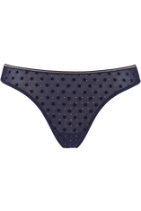 petit point butterfly thong