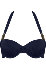 royal navy haut de bikini balconnet plongeant