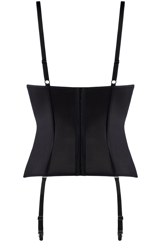 strings  balconnet plongeant corset