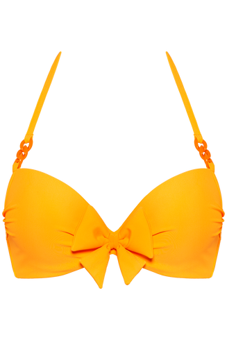 papillon push-up | wired padded eye-popping orange - 90B