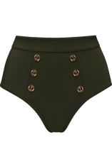 royal navy high waist Bikini Unterhose