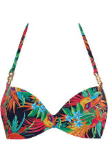 hula haka push up bikini top